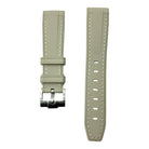 Gummi Klockarmband till Omega X Swatch - Beige - STRAPIT