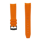 Gummi Klockarmband till Omega X Swatch - Orange - STRAPIT